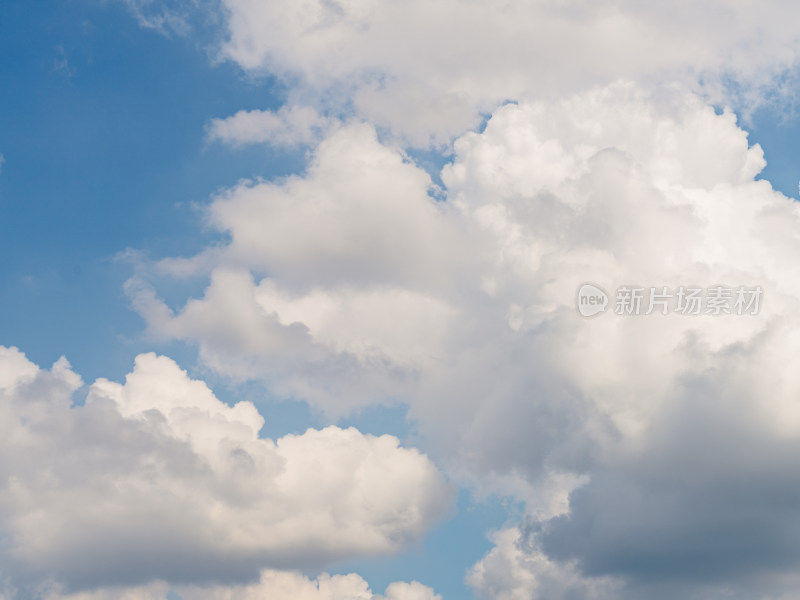 天空蓝天白云云朵高清背景壁纸素材