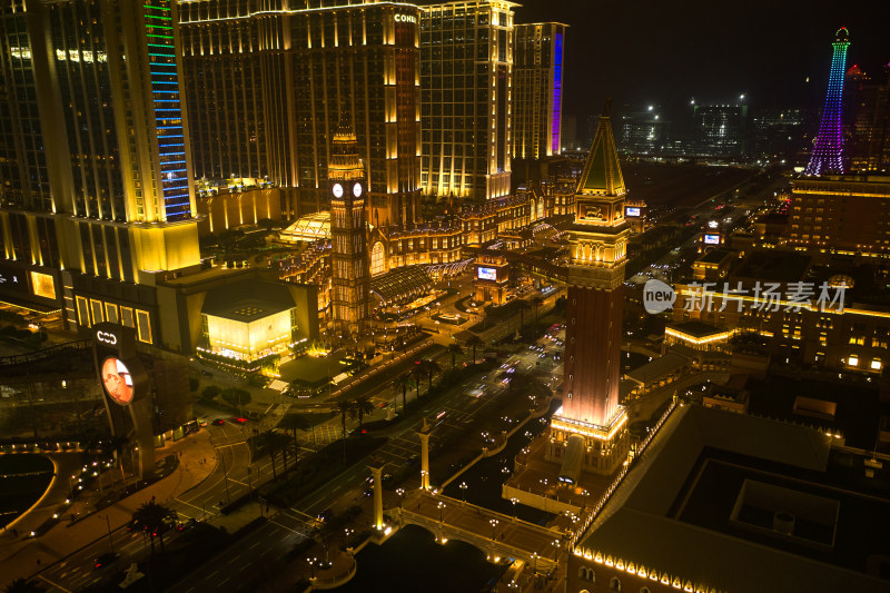 澳门城市夜景