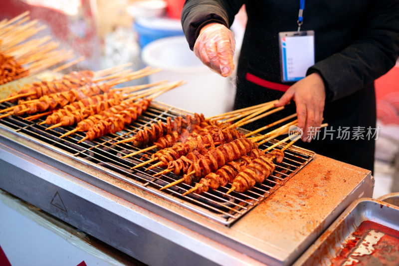 美味面筋烤串