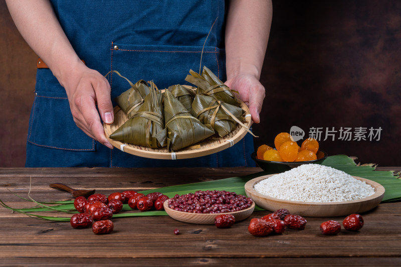 传统美食端午节粽子
