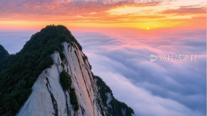 陕西华山美景