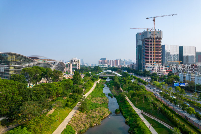 深圳大沙河碧道茶光段