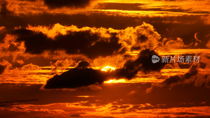 日出阳光天空太阳日出日落夕阳照片摄影