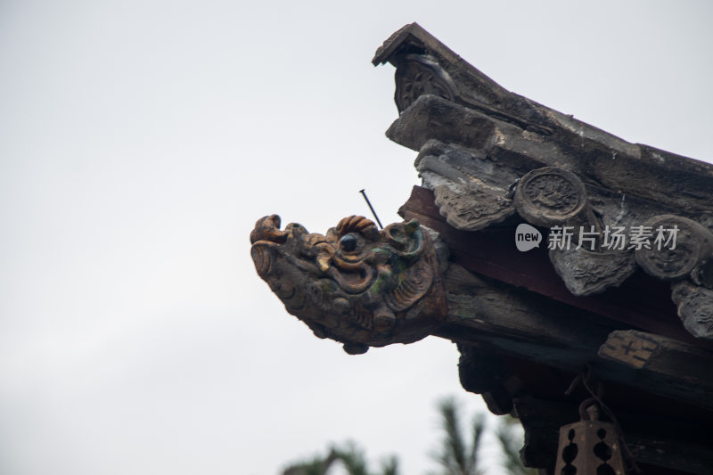 山西大同华严寺檐角