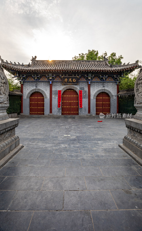 洛阳白马寺景点景观佛教文化