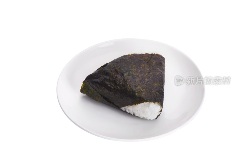 美食寿司刺身三文鱼寿司卷