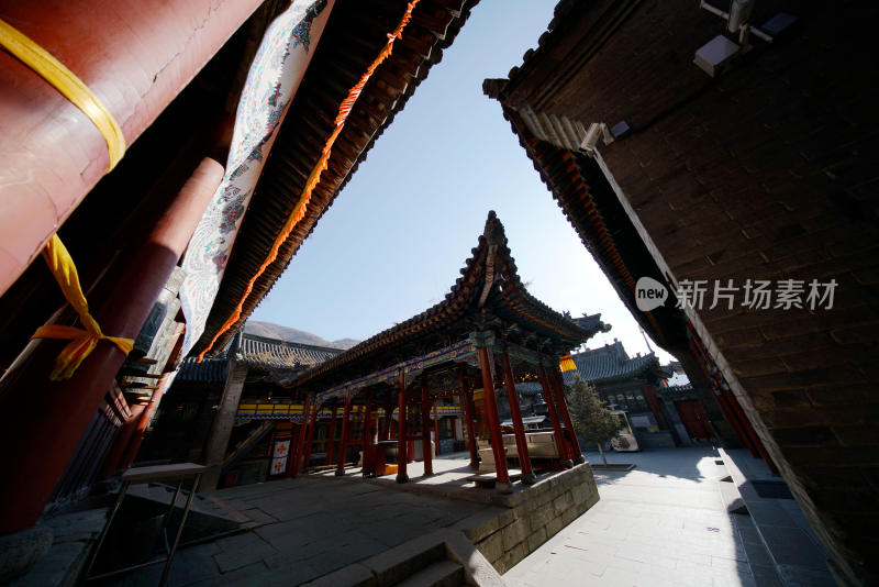 五台山寺庙建筑群