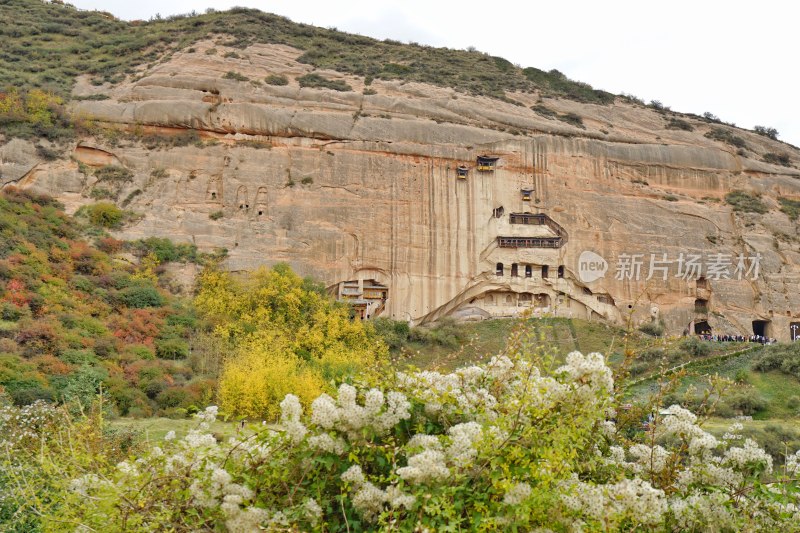 张掖，马蹄寺，三十三天石窟