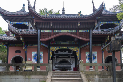 重庆丰都鬼城名山风景区哼哈祠