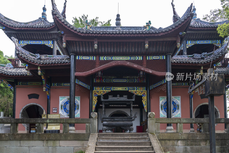 重庆丰都鬼城名山风景区哼哈祠