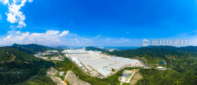 深汕合作区小漠比亚迪园区全景图