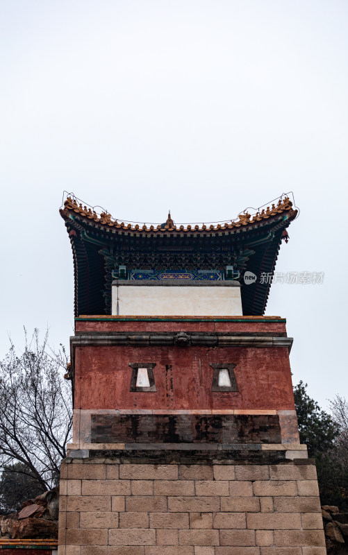 北京颐和园四大部洲景点景观