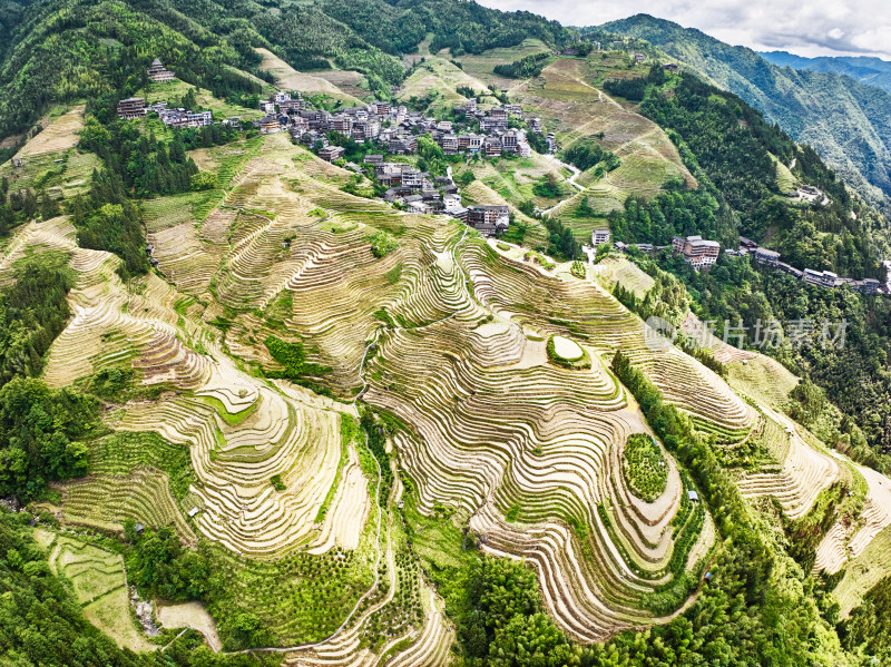 桂林龙脊梯田