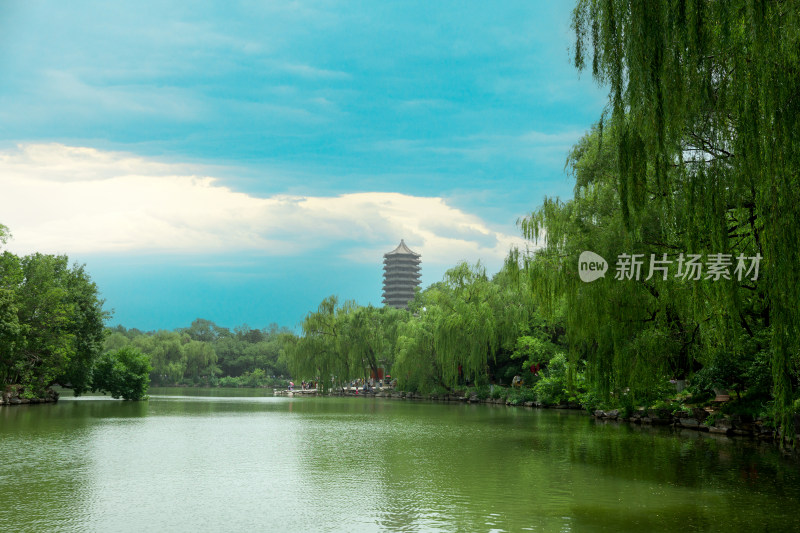北京大学校内景色
