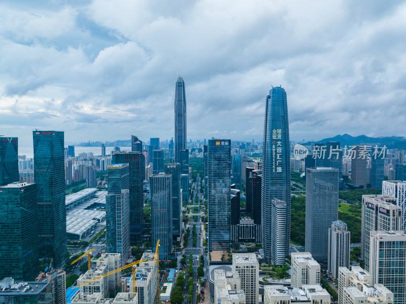 深圳福田区CBD地标建筑