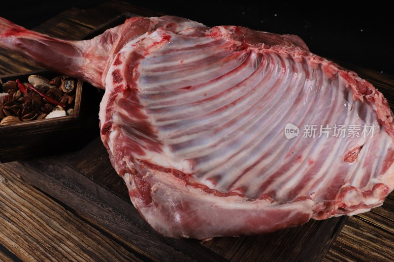 宁夏滩羊 前腿加羊排 羊排肉 羊腿肉 羊肉