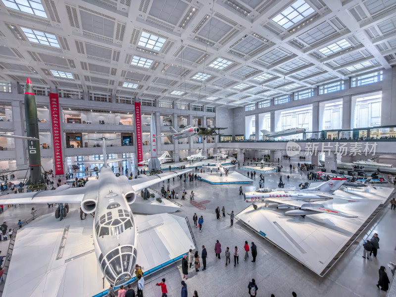 中国人民革命军事博物馆展出的各类战机