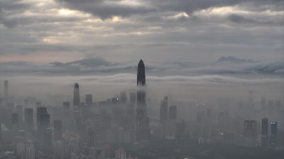 深圳 深圳福田区 深圳早晨日出 深圳日出