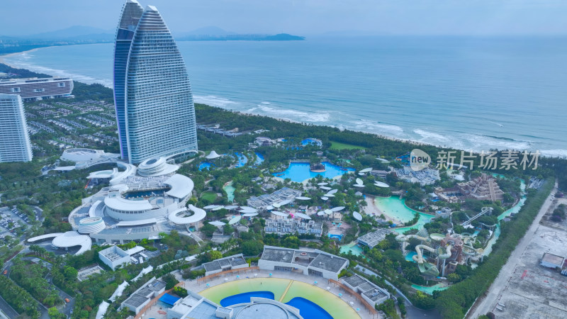 海南亚特兰蒂斯七星酒店航拍
