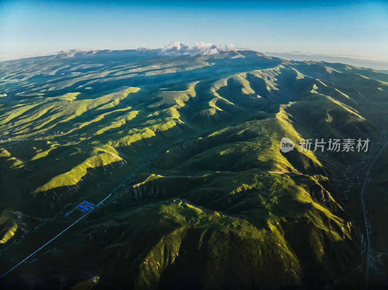 青海湖沿岸美景