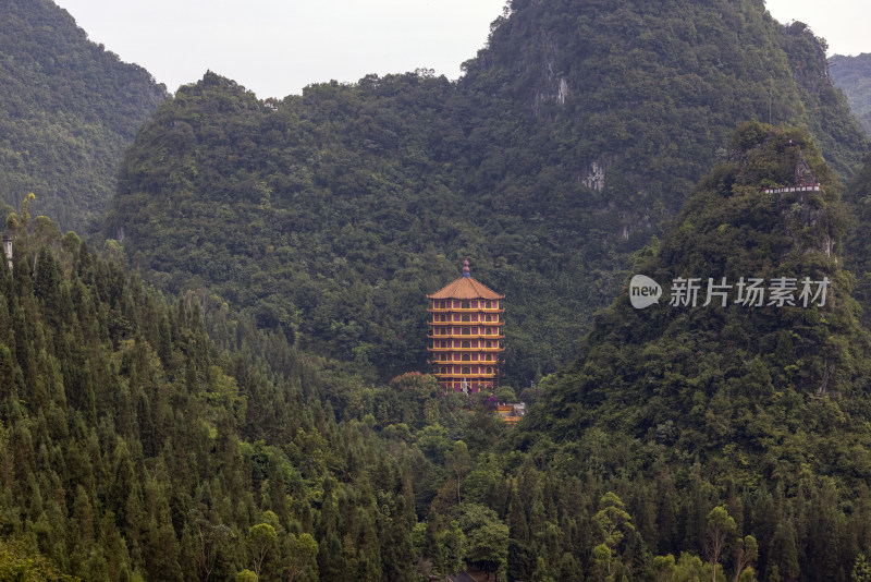 贵州黔西南万峰林万佛寺