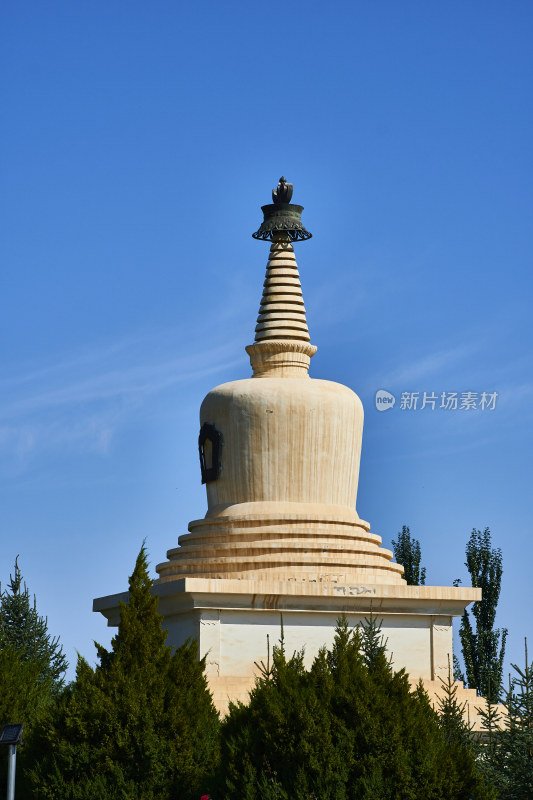 甘肃武威白塔寺佛塔