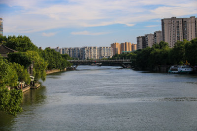 浙江杭州京杭大运河拱墅段