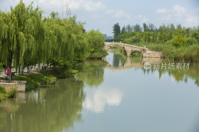 常熟沙家浜风景区风光