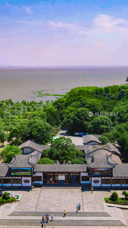 岳阳洞庭湖君山岛