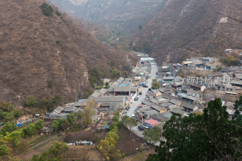 北京明清古村落爨底下