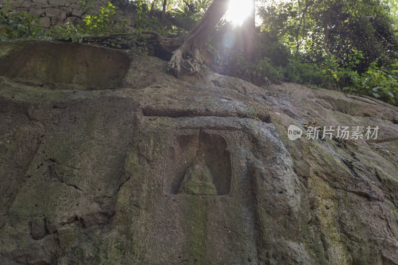 杭州宝石山景区宝石山造像