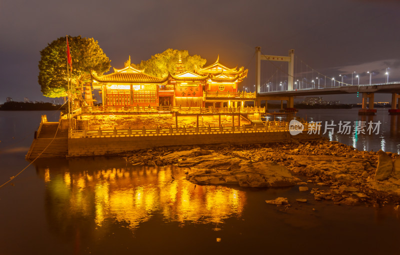 福州金山寺夜景