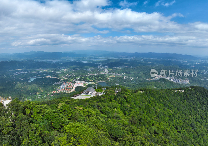 惠州市博罗县罗浮山鹰嘴岩飞云顶航拍