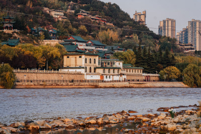 兰州黄河城景