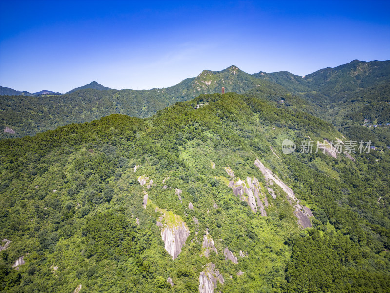 湖南南岳衡山航拍摄影图