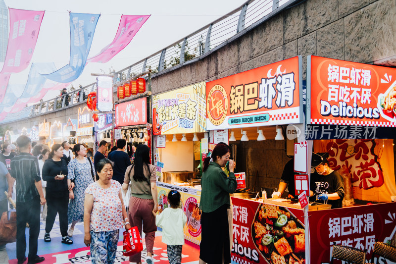 潍坊凤溪地万物集夜市