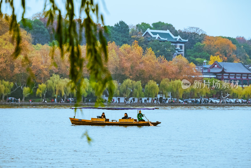 浙江杭州西湖风景名胜区秋景