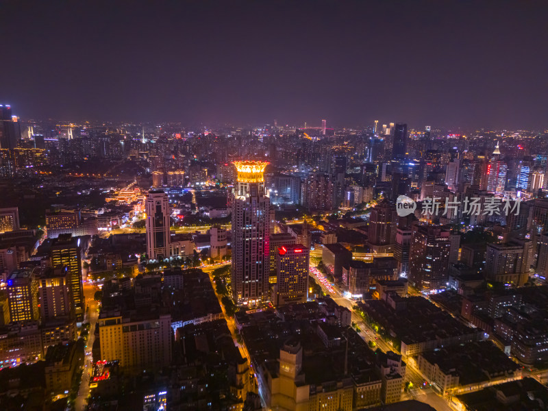 上海夜景航拍