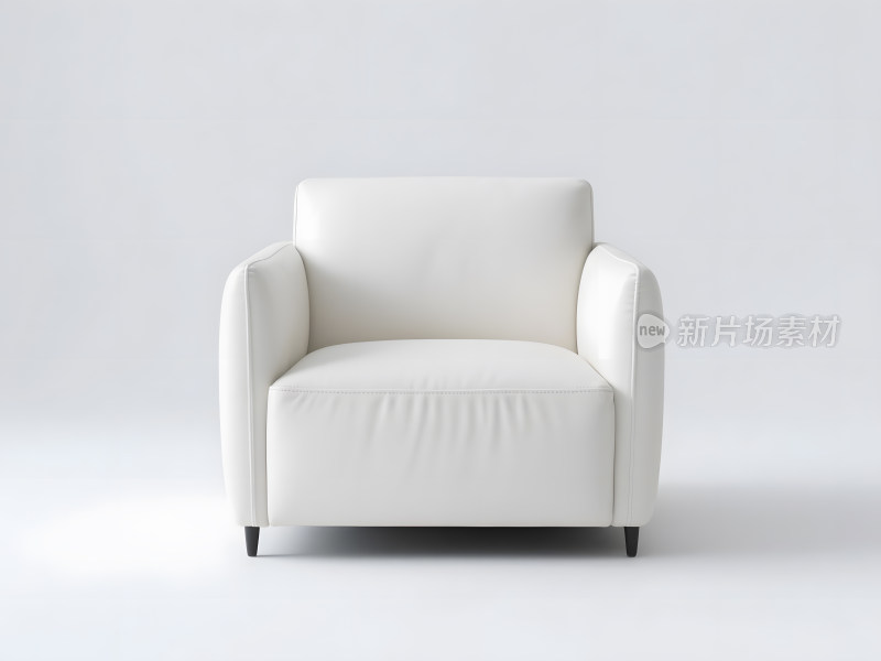 轻奢皮质单人休闲沙发