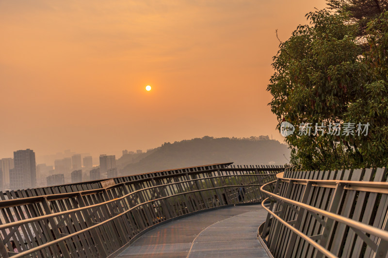 福州福道，一条融合自然与城市风光的步道