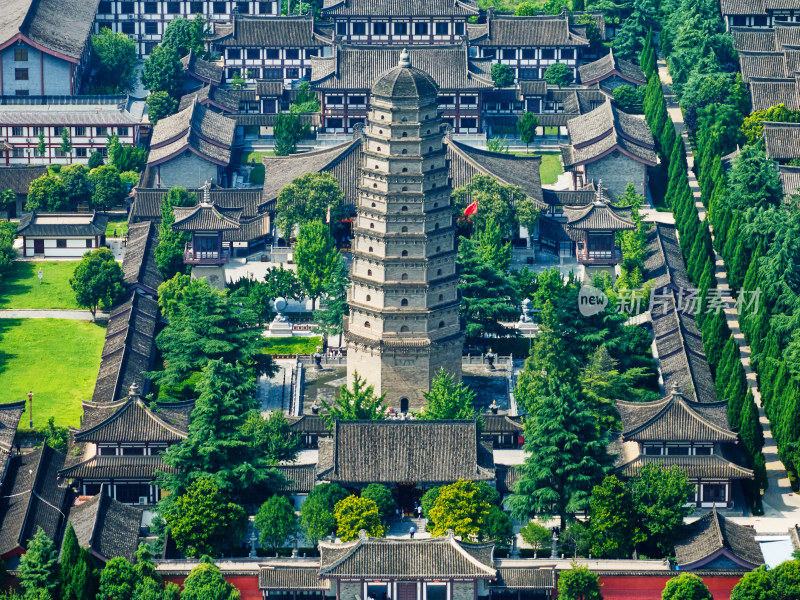 山西宝鸡地标建筑