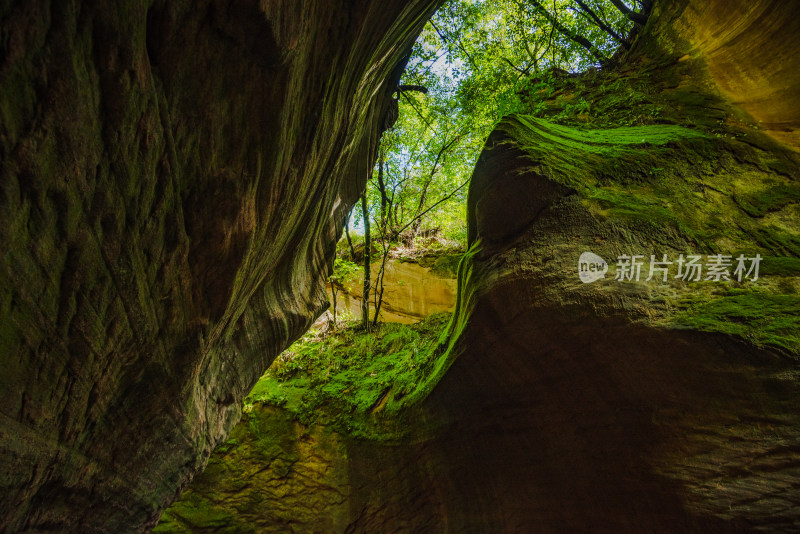 延安甘泉大峡谷