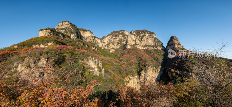 石家庄太行山脉风光