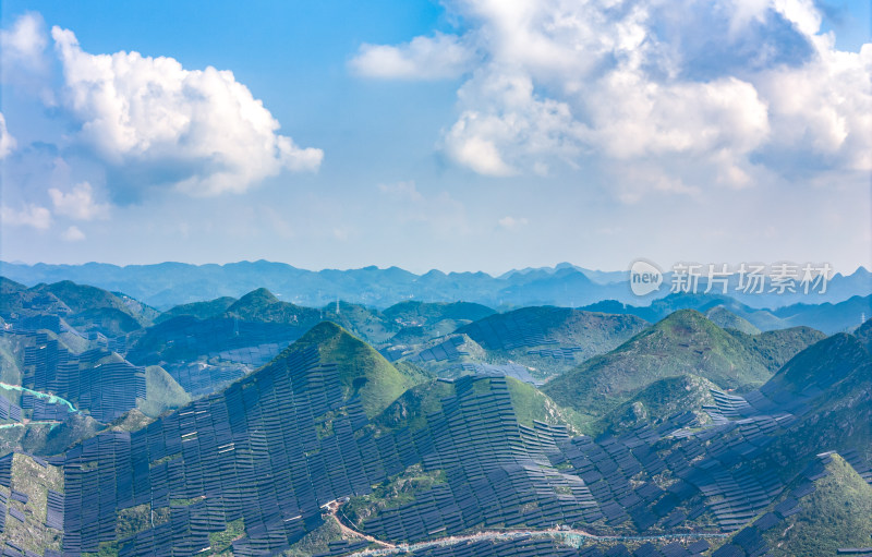 贵州山地光伏喀斯特地貌