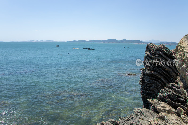 大连金石滩滨海国家地质公园奇石千层饼