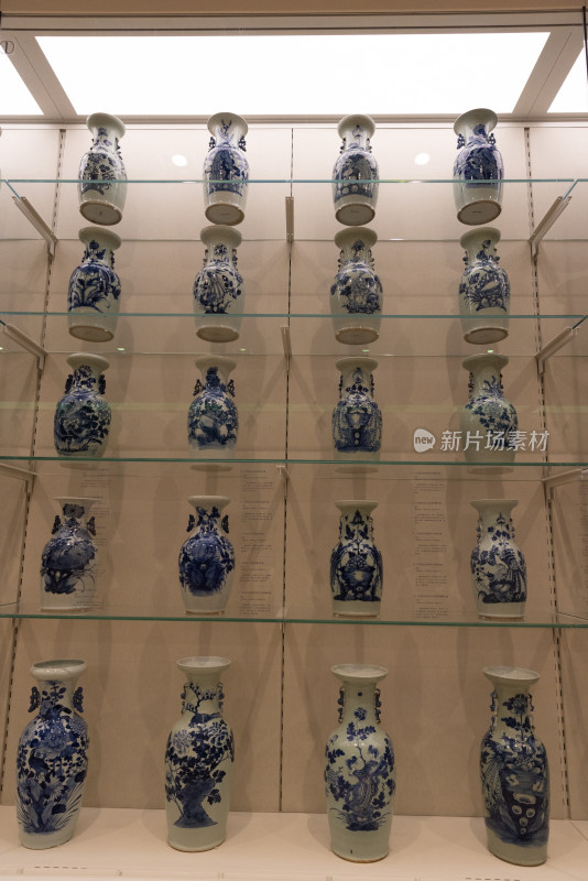 中国国家博物馆古代中国文物陶瓷花瓶