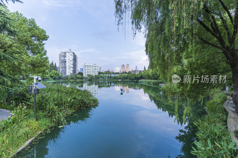 武汉江岸区小南湖公园风景