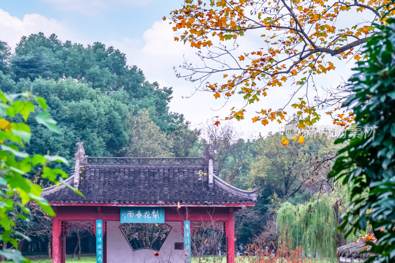 南京钟山风景名胜区明孝陵园林风景