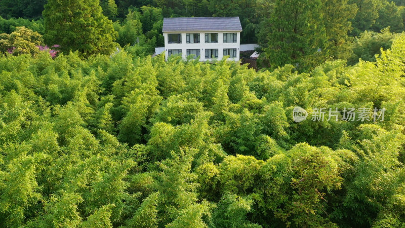 湖州莫干山风景航拍