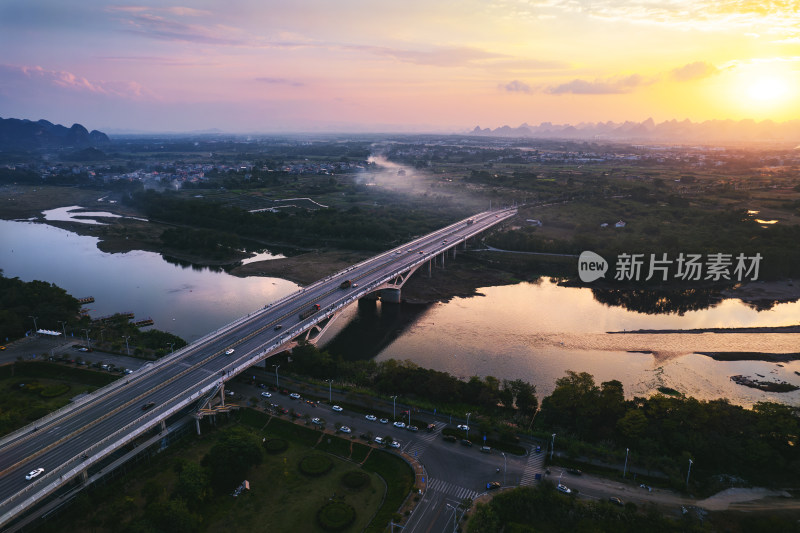 桂林市网红桥龙门大桥